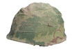 US Army M1 helmet with mitchell pattern camouflage cover 