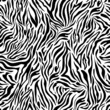 Vektor: black and white seamless zebra background black and white seamless zebra background