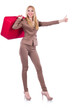 Young woman preparing for vacation