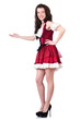 Photo: German girl in traditional festival clothing German girl in traditional festival clothing