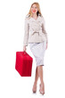 Young woman preparing for vacation