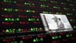 Video: Screens showing business situations on stock market background Screens showing business situations on stock market background