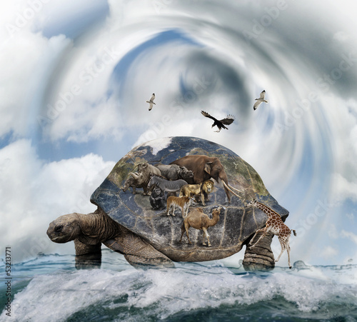 Photo: World Turtle Concept World Turtle Concept