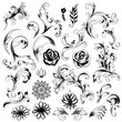 Vector set of design elements