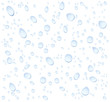 water drops on glass