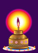 indian Oil Lamp