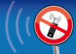 unHandystrahlung, Handy-Verbot, Mobilfkmast, Schild