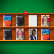 Online magazines, vector Eps10 illustration.