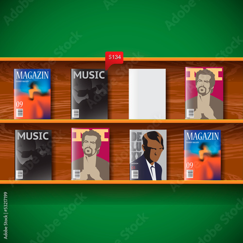 Vector: Online magazines, vector Eps10 illustration. Online magazines, vector Eps10 illustration.