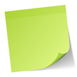 Green Stick Note