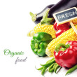 Fresh organic vegetables