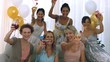 Video: Women toasting with cocktail Women toasting with cocktail