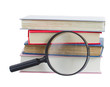 books and looking glass