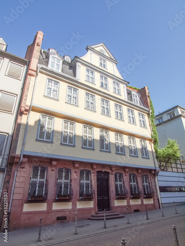 Photo: Goethe Haus, Frankfurt Goethe Haus, Frankfurt