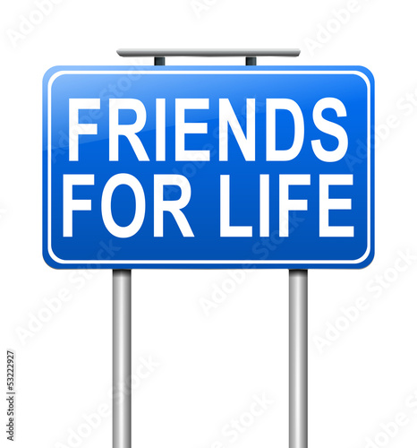 Illustration: Friends concept. Friends concept.