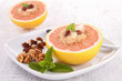 Photo: appetizer, grapefruit appetizer, grapefruit
