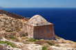 Gramvousa island fortress building, Crete, Greece