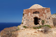 Gramvousa island fortress building, Crete, Greece