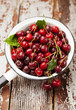 Ripe cherries