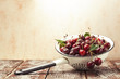 Ripe cherries