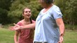 Video: Grandmother hugging her grand-daughter Grandmother hugging her grand-daughter