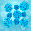 Hepatitis Virus - 3D Render