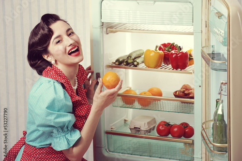 Photo: Sixties refrigerator advertising Sixties refrigerator advertising