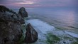 Rocks and ocean