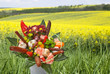 bouquet with sausages