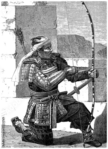 Illustration: Archer - Traditional Japan Archer - Traditional Japan