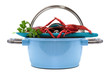 Foto: crayfish Blue Pan crayfish Blue Pan
