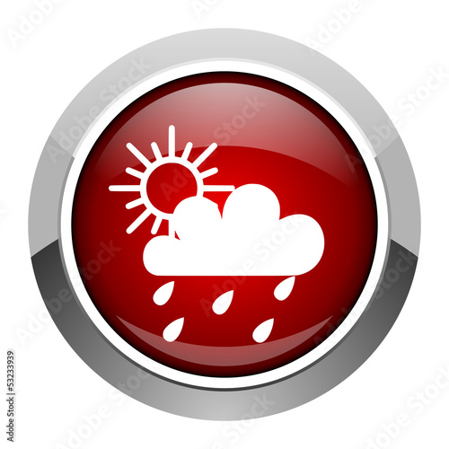 Illustration: weather forecast icon weather forecast icon