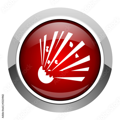 Illustration: bomb icon bomb icon