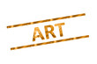 canvas print picture - Art - Kunstaustellung...