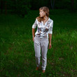 Lady in Forest