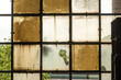 Photo: pattern of old broken industry window gives a harmonic backgroun pattern of old broken industry window gives a harmonic backgroun