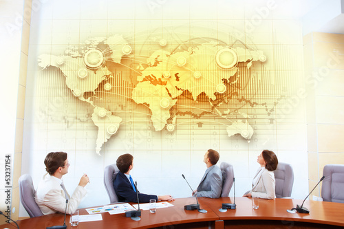 Photo: Business presentation Business presentation