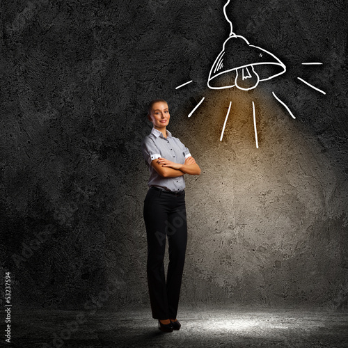 Photo: Attractive businesswoman Attractive businesswoman