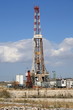 Torre di perforazione petrolifera.
