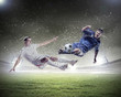 Photo: Two football player Two football player
