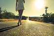 Photo: walk on the road walk on the road