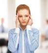 stressed woman