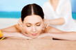 woman in spa