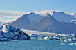 Glacier and peaks