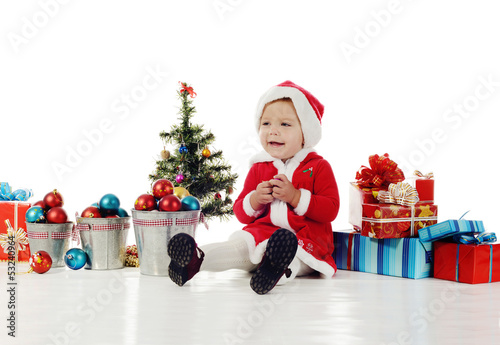 Photo: happy baby santa happy baby santa