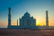 Photo: Taj Mahal at sunrise, Agra, India Taj Mahal at sunrise, Agra, India