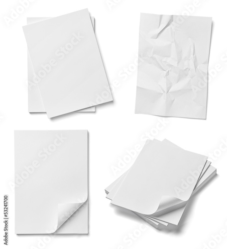 Photo: stack of papers documents office business stack of papers documents office business