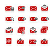 Vector: E-mail Icons -- Redico Series E-mail Icons -- Redico Series