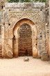 Arabic door in Necropolis of Cellah. Rabat, Morocco