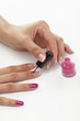 nail polish manicured